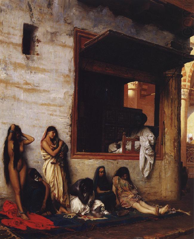 Jean - Leon Gerome The Slave Market china oil painting image